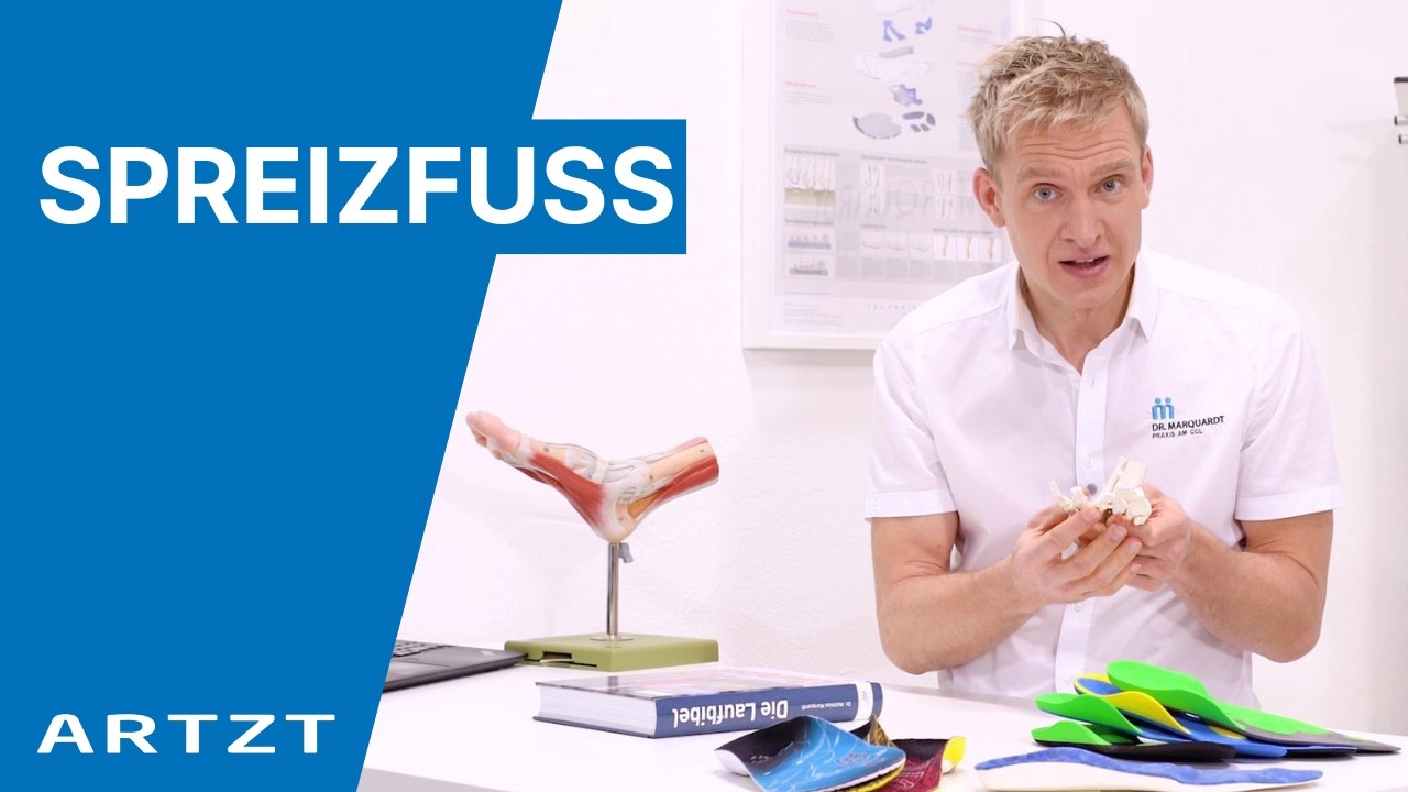 Spreizfuß - Ursachen, Behandlung, Übungen | SCHMERZFREI LAUFEN MIT DR. MARQUARDT | ARTZT