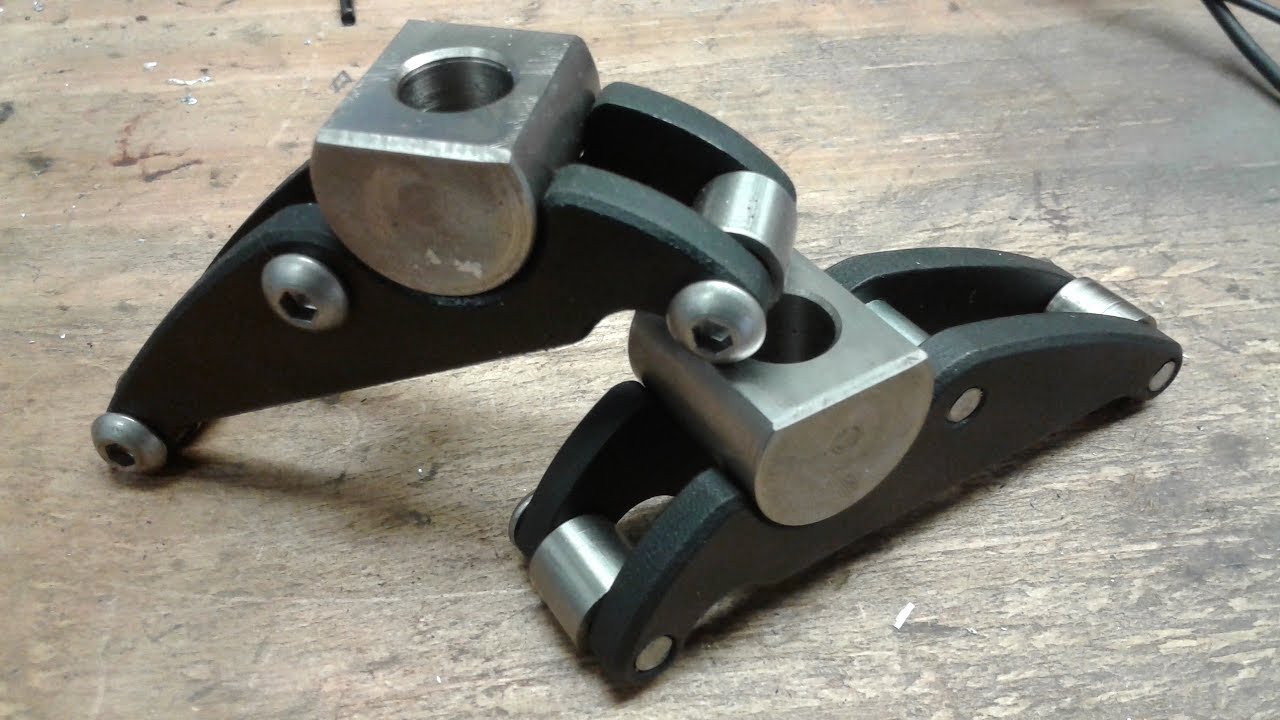 Making some adjustable height milling clamps