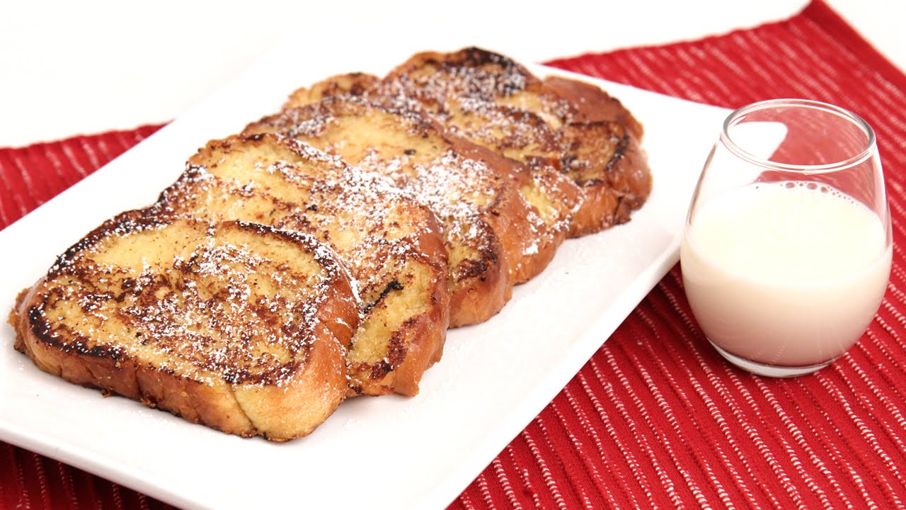 Eggnog French Toast Recipe - Laura Vitale - Laura in the Kitchen Episode 856