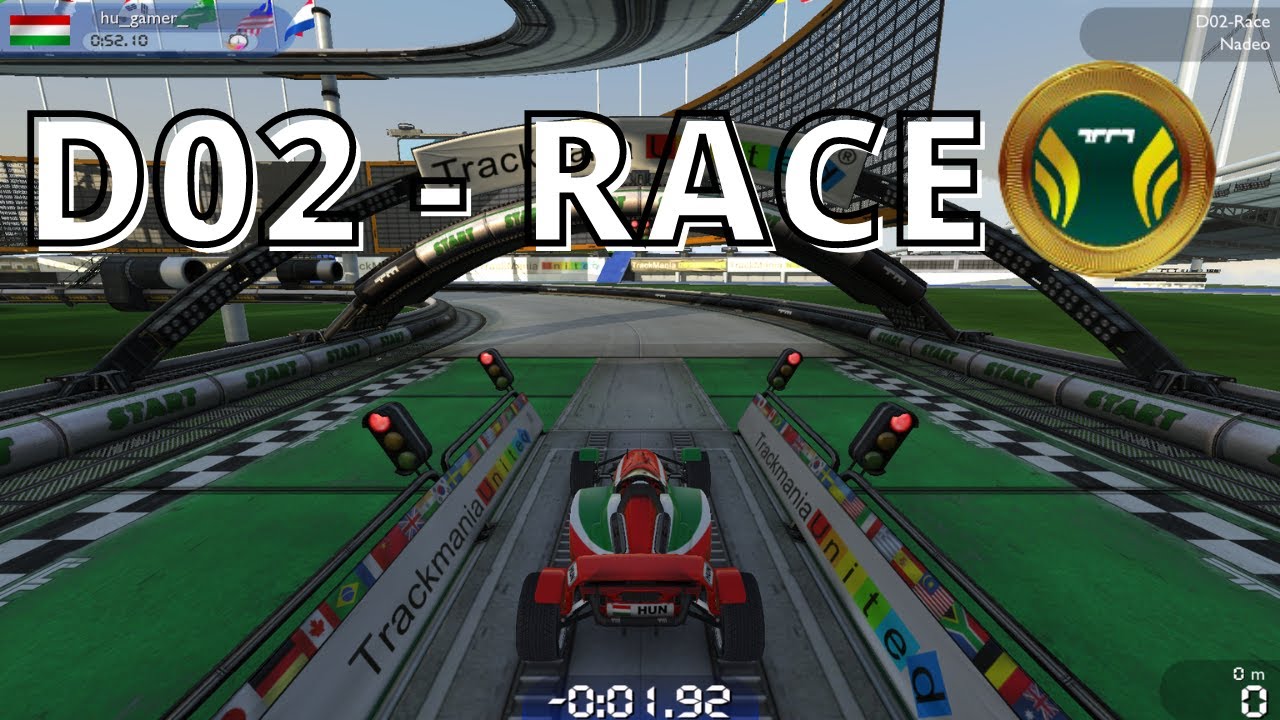 Trackmania Nations Forever - D02 - RACE - Author Medal