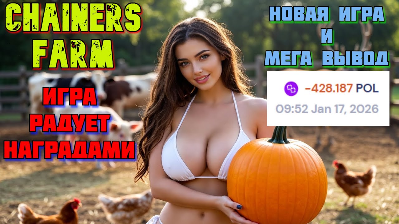 🦌 CHAINERS FARM — НОВАЯ ИГРА C ЖИРНЫМИ НАГРАДАМИ | ВЫВЕЛ 400+ MATIC 💸Игра Без вложений