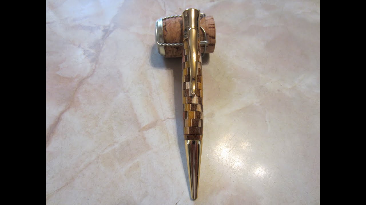 Woodturning a Segmented Dizzy Style Pen