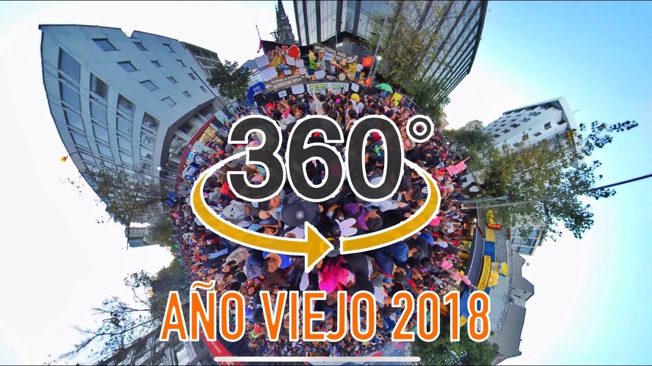 FIN DE A&Ntilde;O 2018 Quito-Ecuador en 360&deg; VR