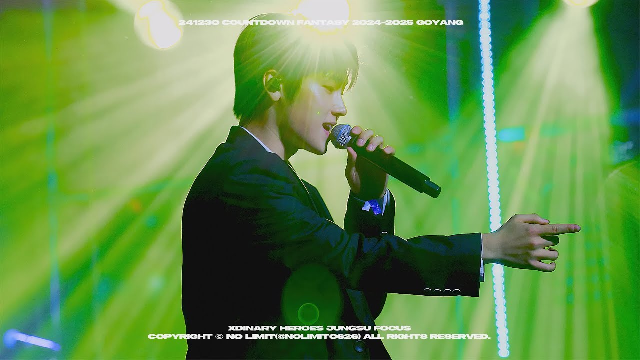 [4K] 241230 COUNTDOWN FANTASY 2024-2025 고양 'AGAIN? AGAIN!' Xdinary Heroes 정수 Jungsu Focus