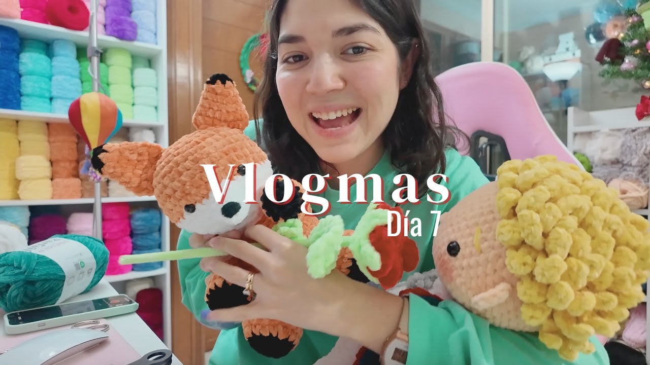 Terminé el último pedido del año?🥸 | Vlogmas Crochet 7 | Envolviendo regalos