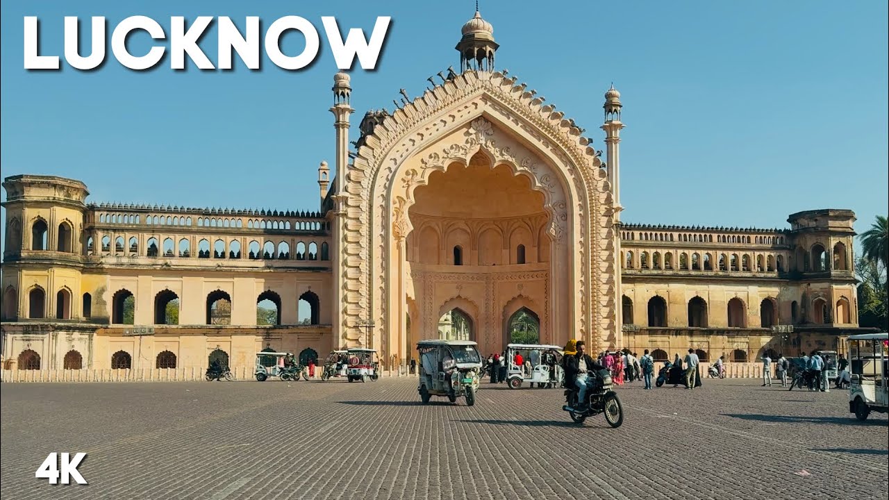 Lucknow City | 4K | City Tour | India | Advanced City