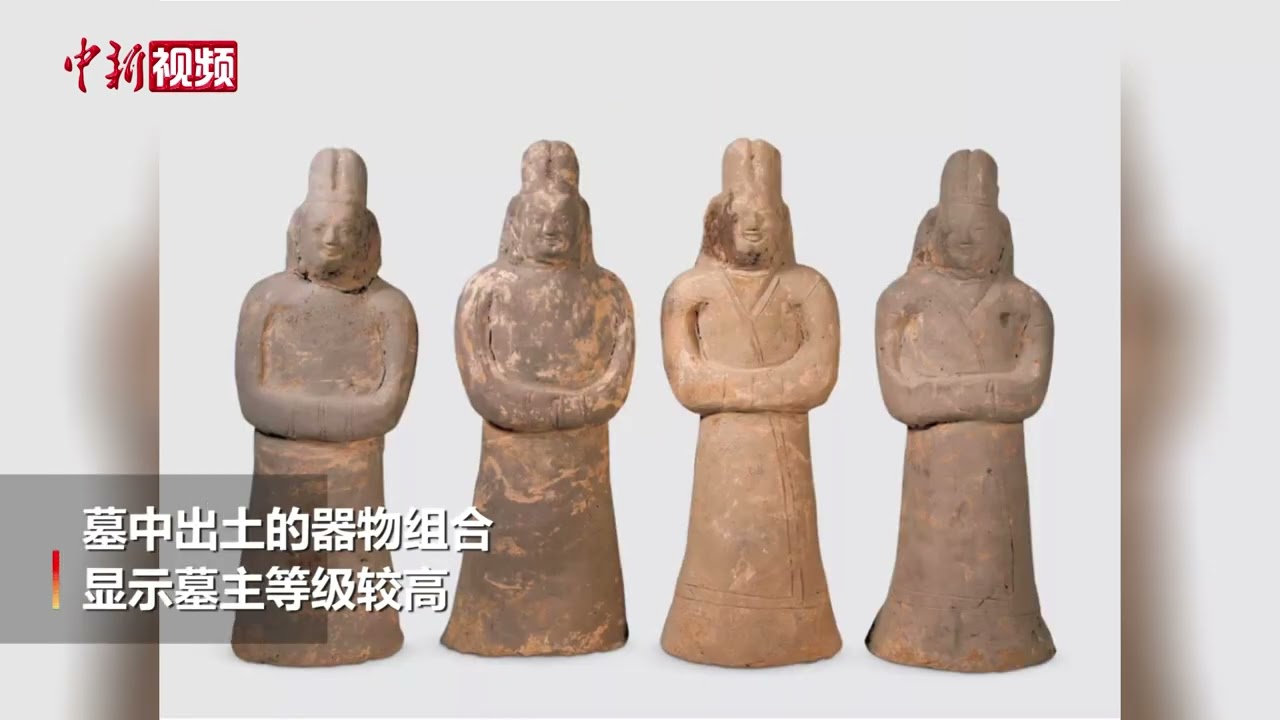 山西大同出土北魏陶俑群