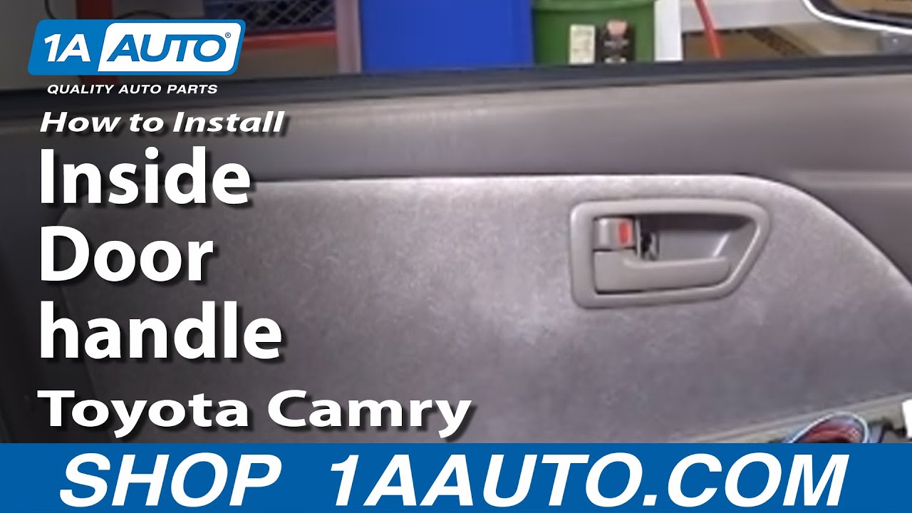 How to Replace Interior Door Handle 97-01 Toyota Camry