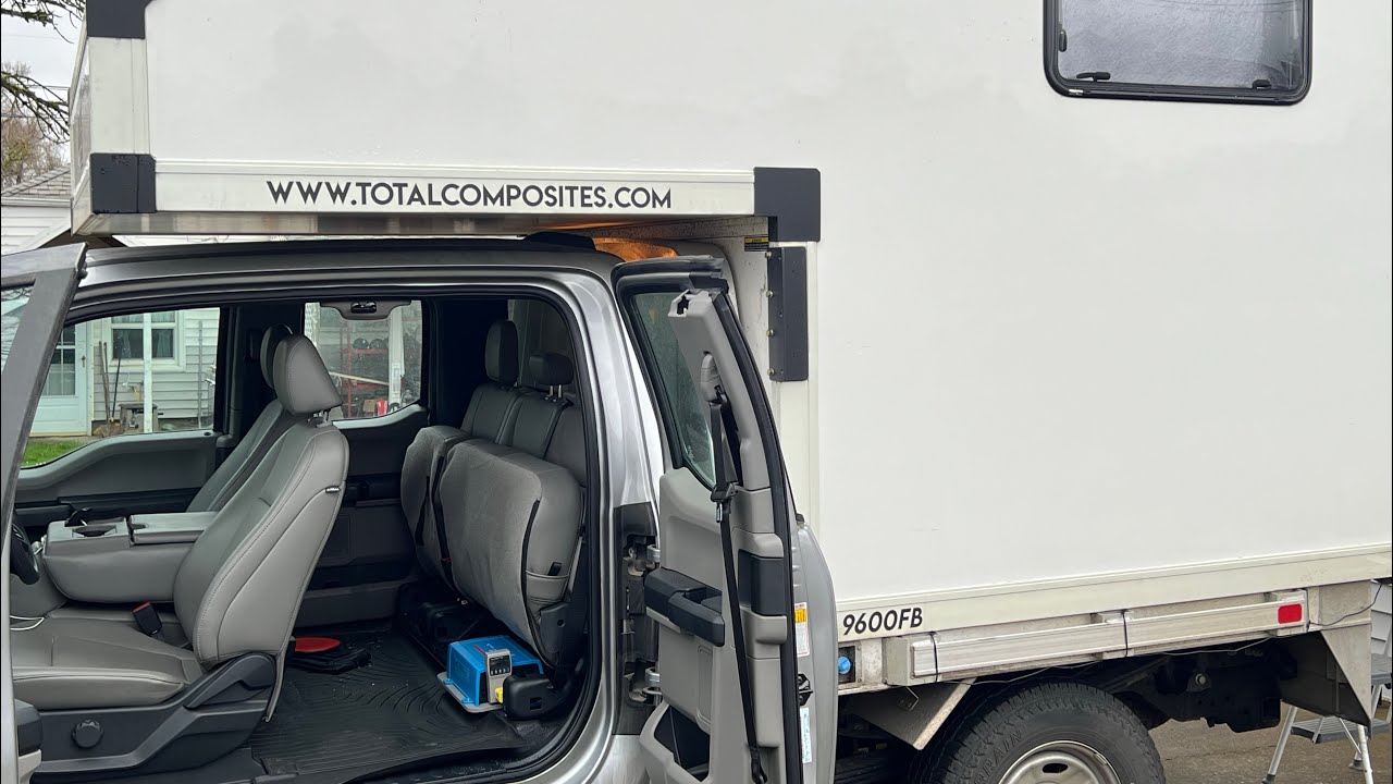 Victron inverter for alternator charging Bluetti in overland truck