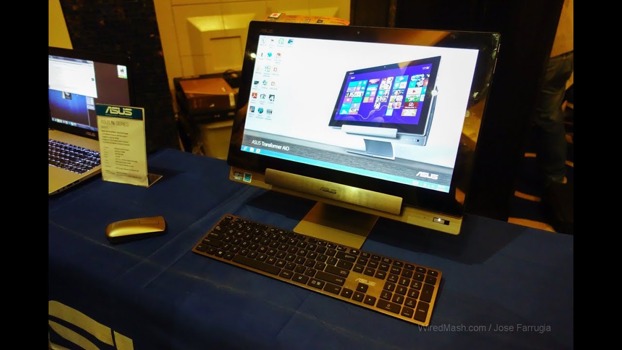 ASUS Transformer AiO P1801 - 18 inch Tablet Hybrid running Windows 8 and Android