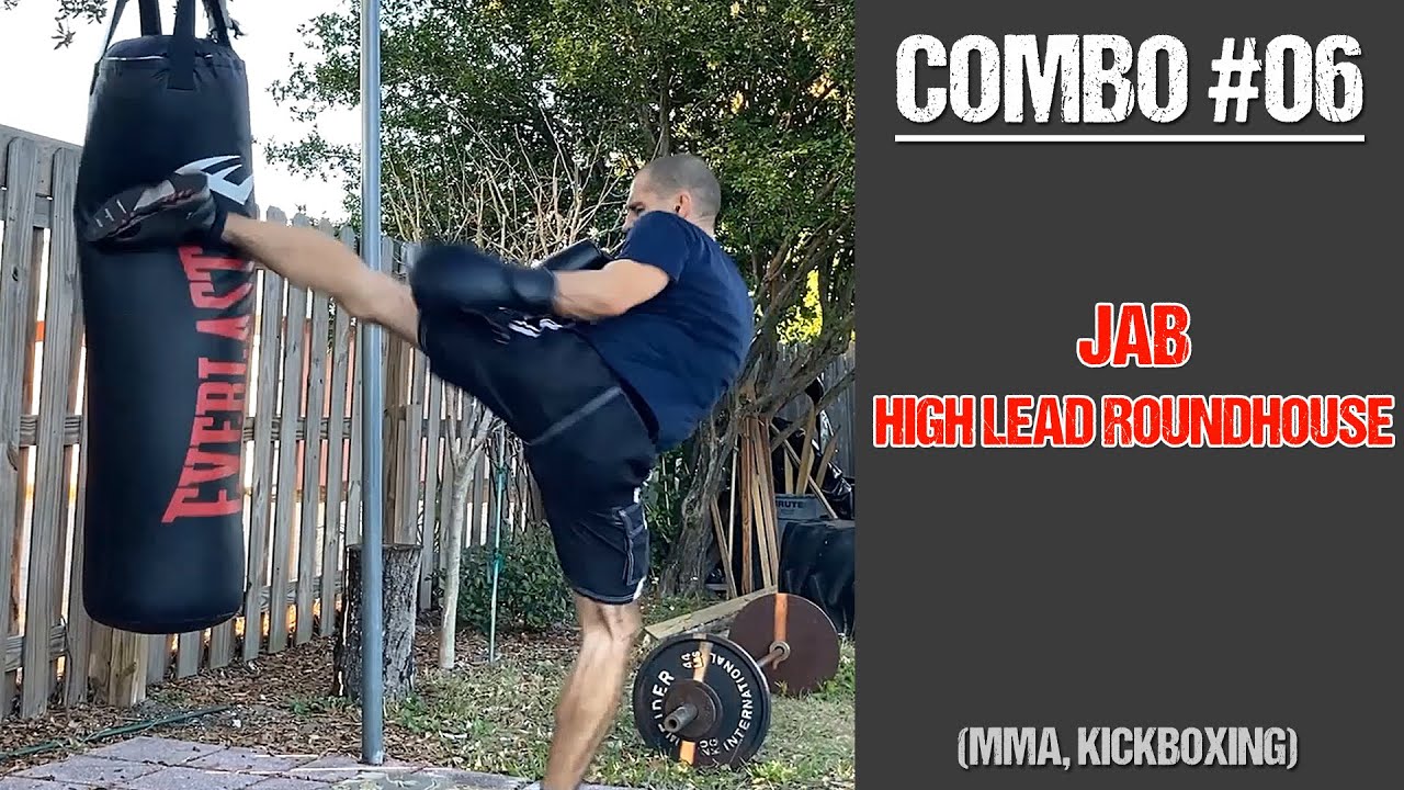 Fight Finish Combo 06: Jab - Lead High Roundhouse