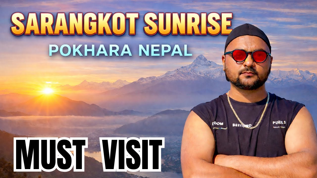 SARANGKOT SUNRISE POKHARA NEPAL 🌄 | World Famous Sunrise | Punjabi Vlog