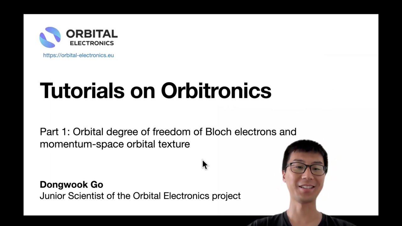 Orbitronics tutorial 1