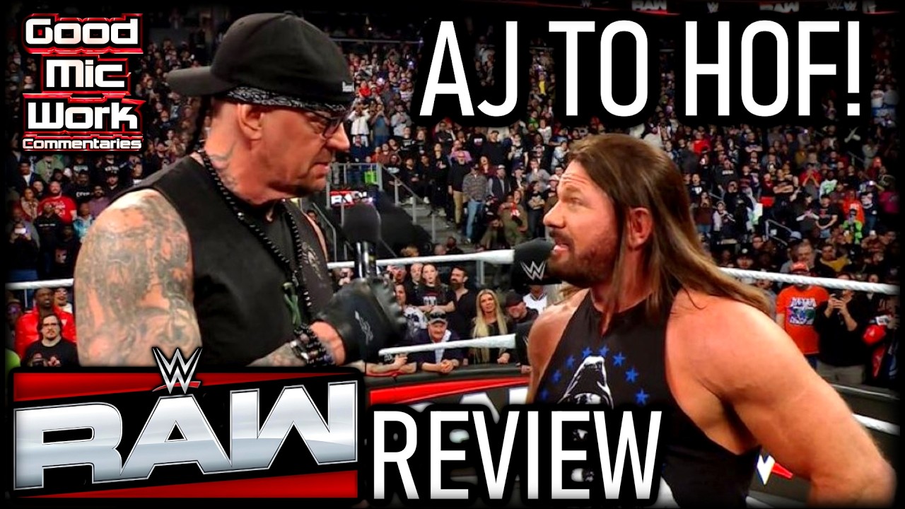 AJ Styles To WWE Hall Of Fame! | Brock Lesnar Mania Open Challenge | WWE Raw Feb 23, 2026 REVIEW