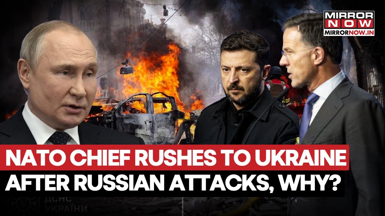 NATO Chief Mark Rutte Rushes To Ukraine As Russia Resumes Attack On Ukraine Post Trump's Brief Pause