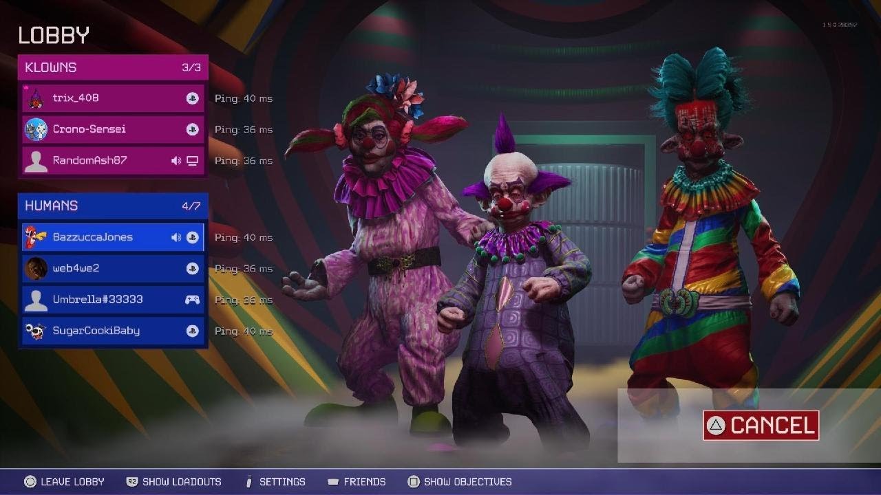 Still Cryin Running The Only Thing Thats Good That Mouth  - Killer Klowns From Outer Space: The Game