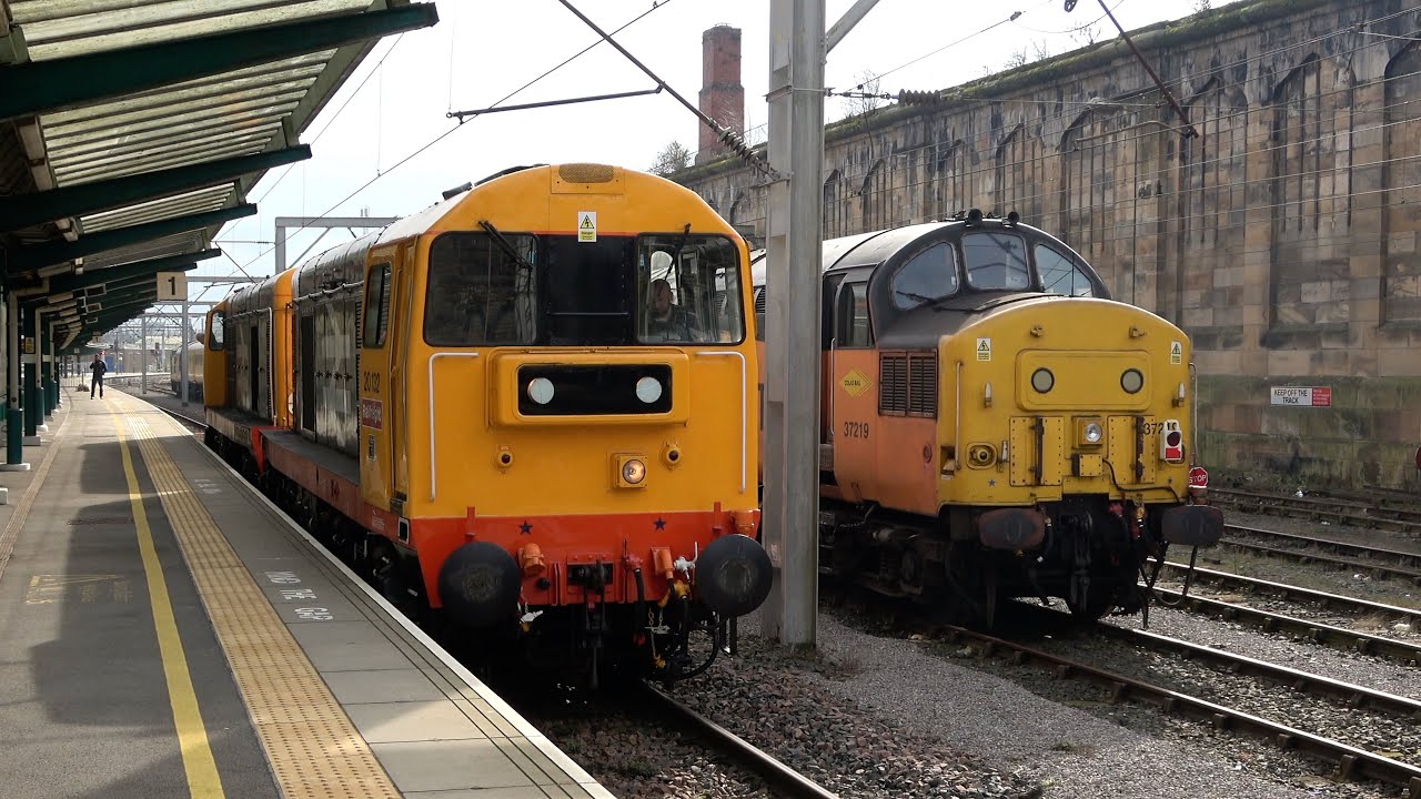 The Day the 20s came to Carlisle. Four 20s four 37s and two 66s named for PSBs  7 March 2025