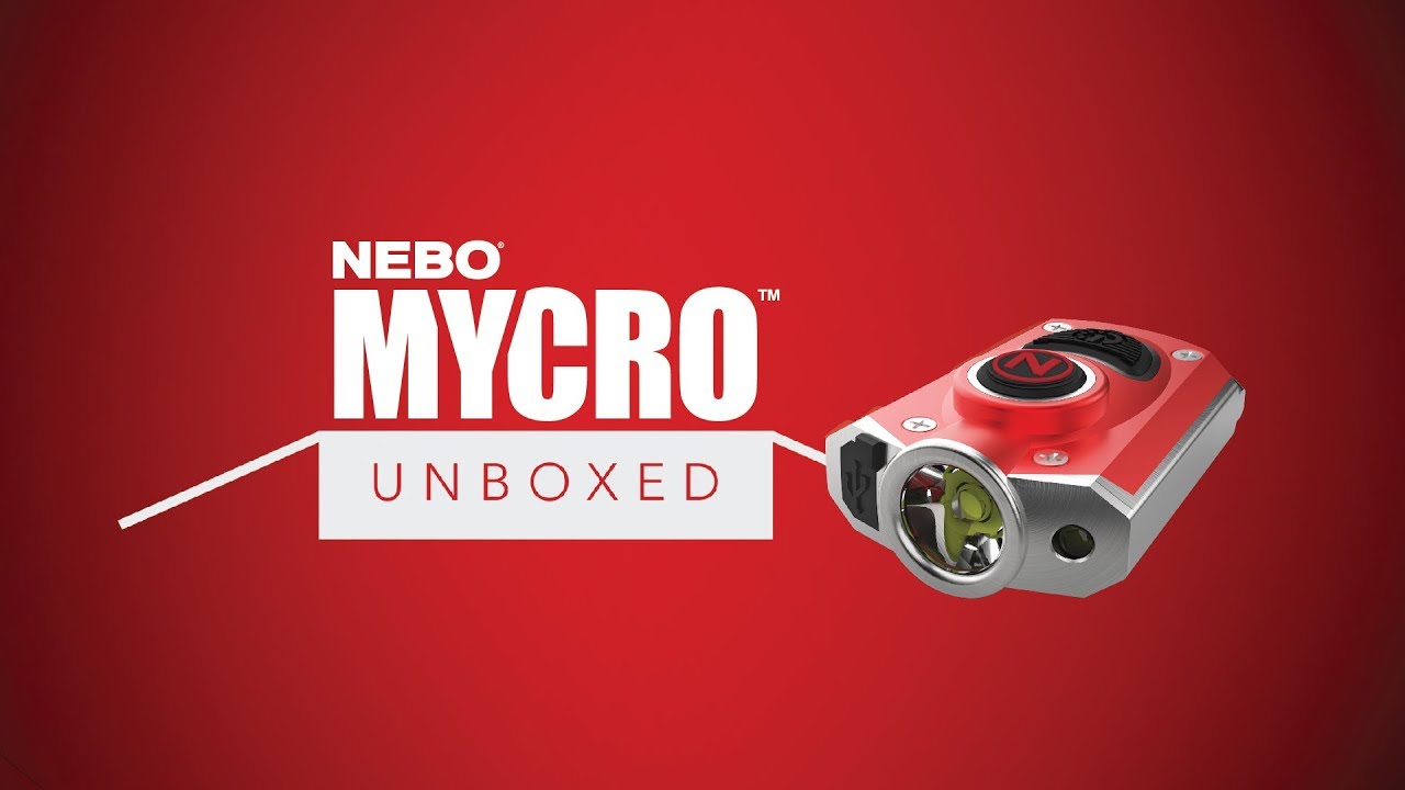 NEBO Unboxed: MYCRO - 400 Lumen Rechargeable LED Flashlight