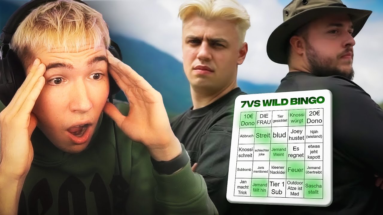 Filow reagiert auf 7vsWild (mit BINGO)