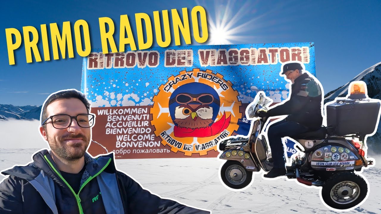 Il mio Primo Raduno Invernale in vespa ❄️ Ritrovo dei Viaggiatori 🛵