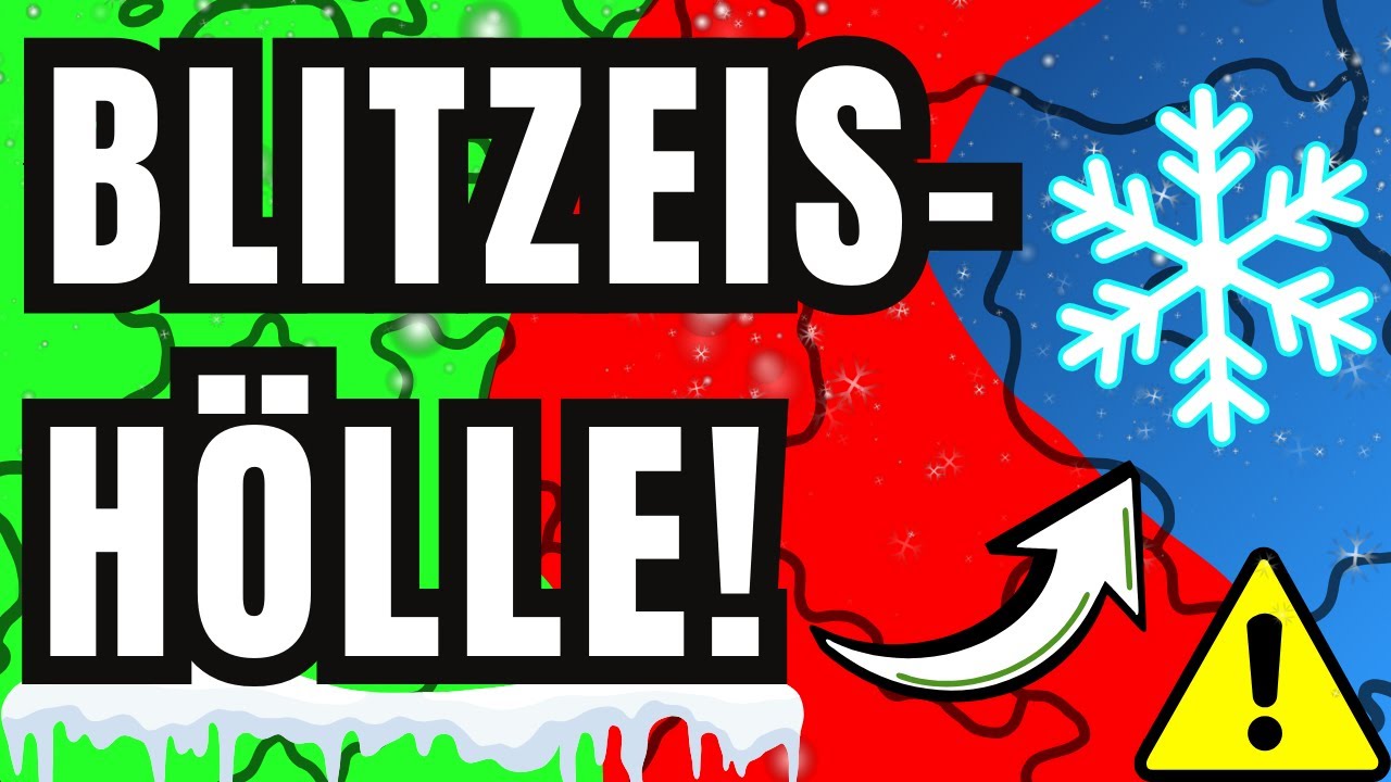 🚨 AKUT-WARNUNG: Blitzeis auf gefrorenem Boden! Bleibt ZUHAUSE!