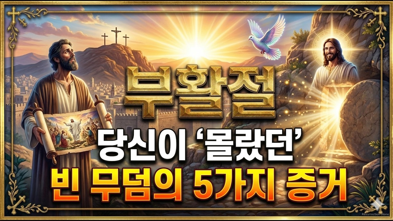 예수님 부활의 증거들 | 믿음이 필요한 이유ㅣ성경말씀ㅣ말씀묵상
