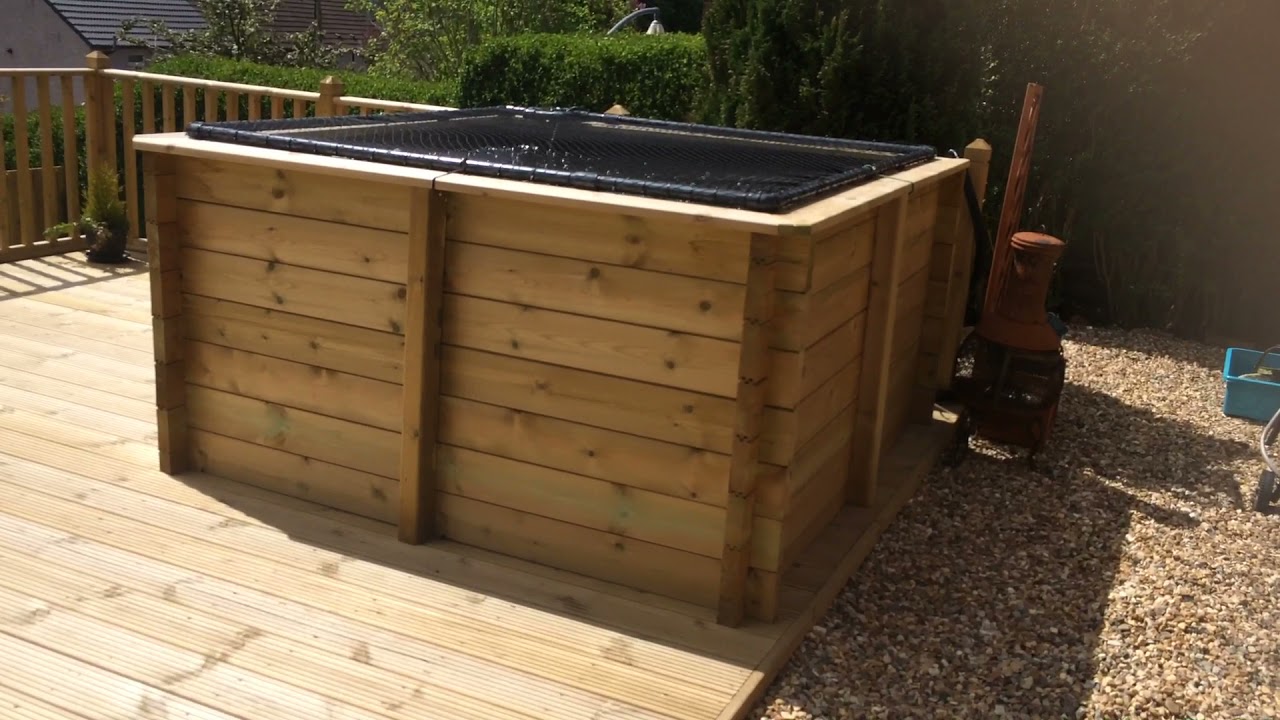 My Two Ponds - Blagdon Affinity Grand Octagon and Raised Wooden Koi/Goldfish Pond