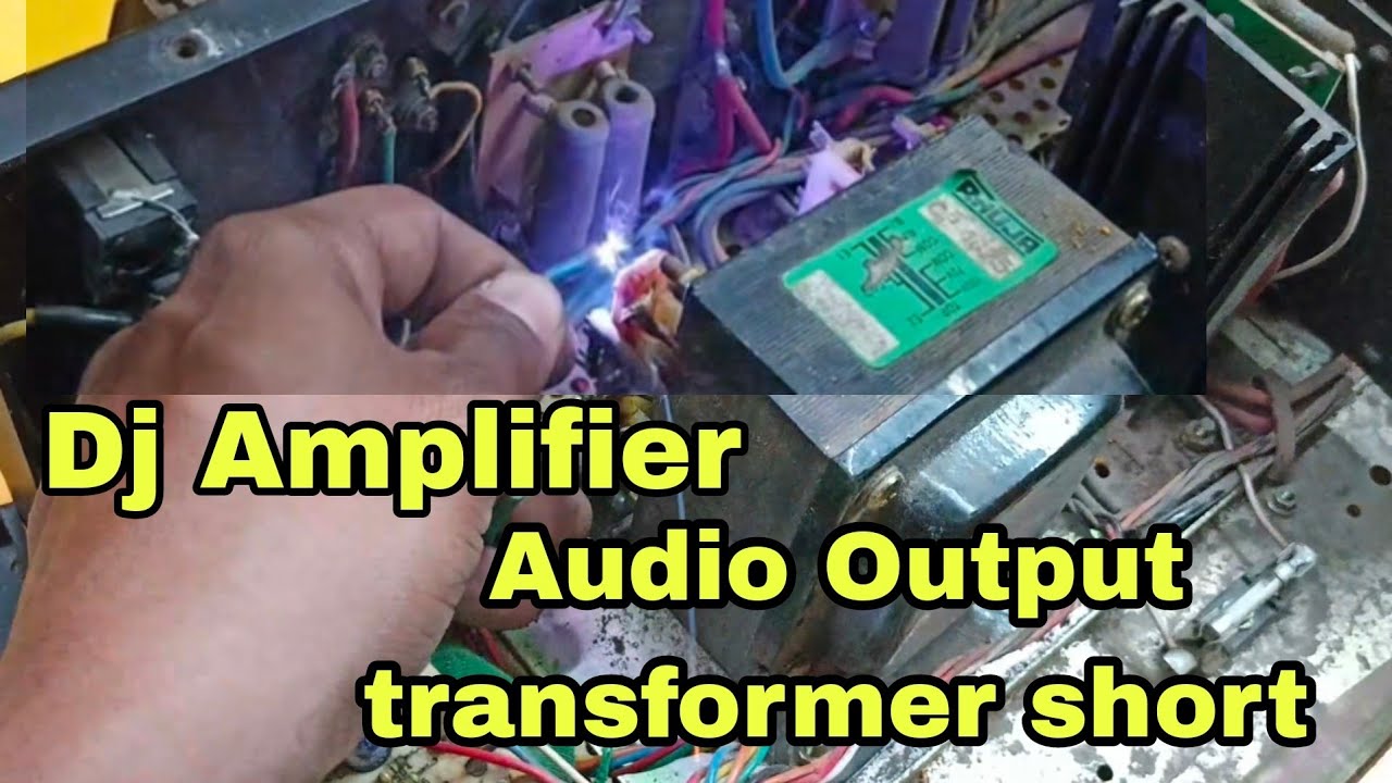 Ahuja Dj Amplifier Audio Problem| Overload foult#ahujaamplifier #djamplifier