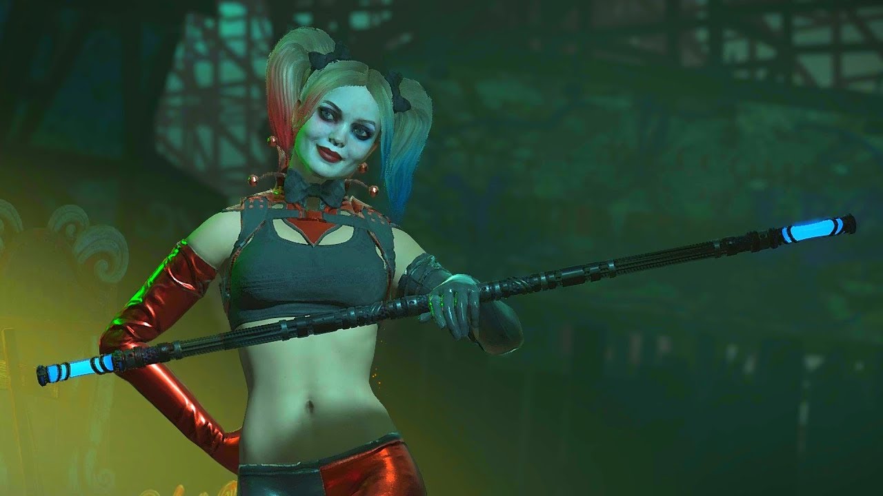 Injustice 2 - Harley Quinn using Staff of Grayson (PC Mod)