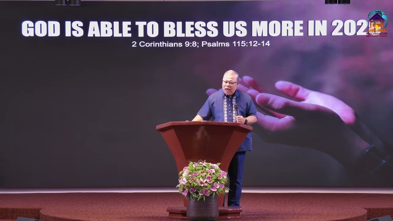 God Is Able To Bless Us More In 2026 by Pastor Reynaldo Subrabas