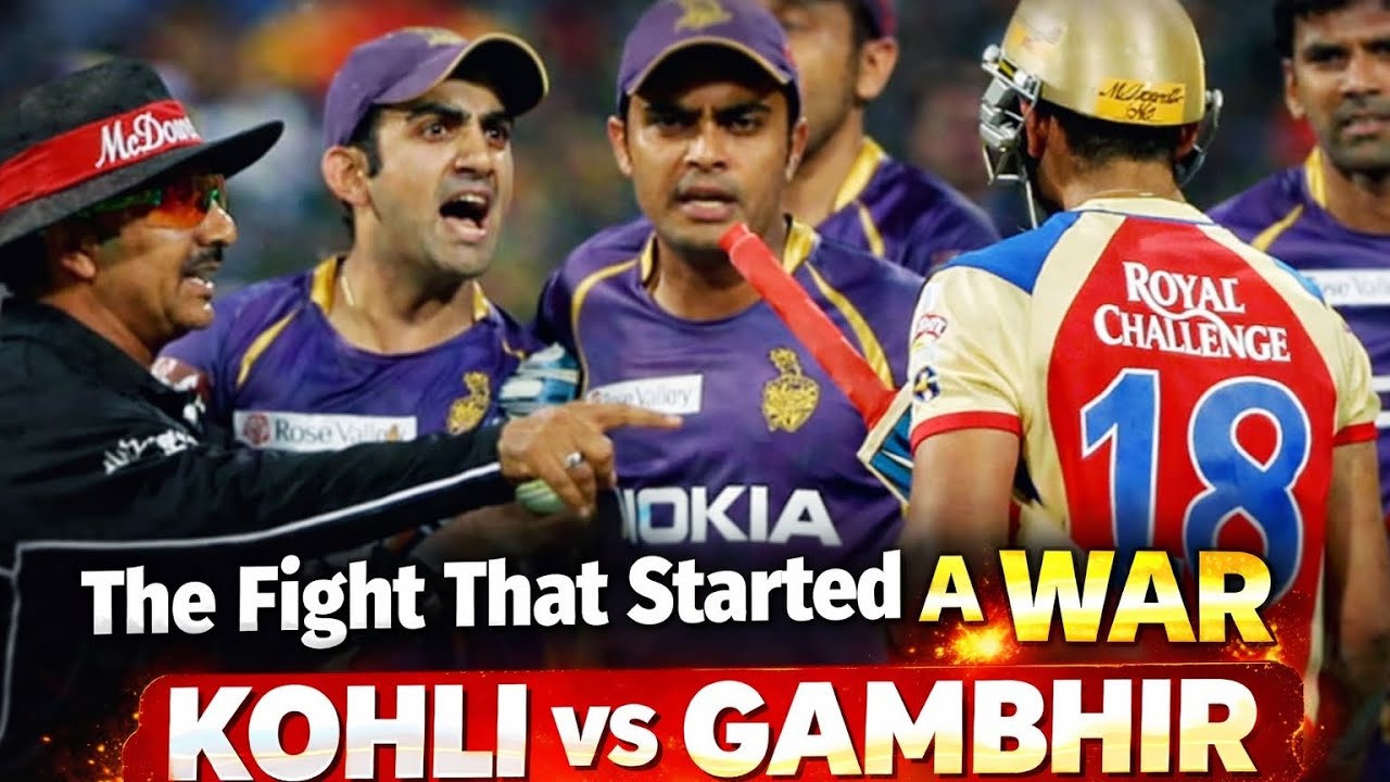 “Kohli vs Gambhir 🔥 IPL’s First Fight #cricket #cricketlover #ipl #kohli #viratkohli #ipl2025 