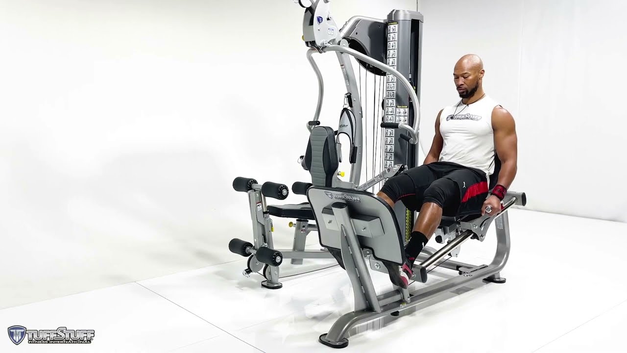 TuffStuff AXT-225R Classic Home Gym | Leg Station/Leg Press Attachment Exercises | Fitness Direct