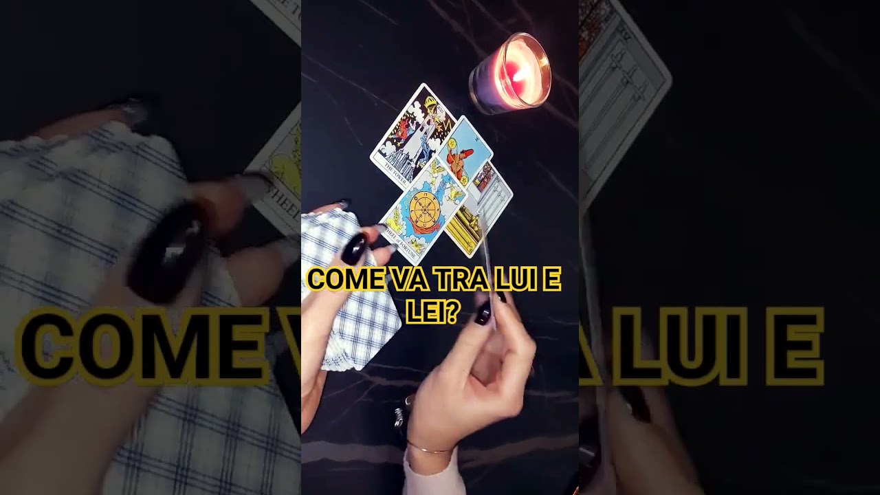 COME VA TRA LUI E LEI?🔮 #tarocchi #amore #letturatarocchi #cartomanzia #tarocchiinterattivi