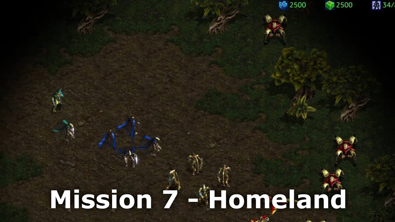 Starcraft Remastered - Миссия 7 - Родина - Протоссы, Эпизод 3