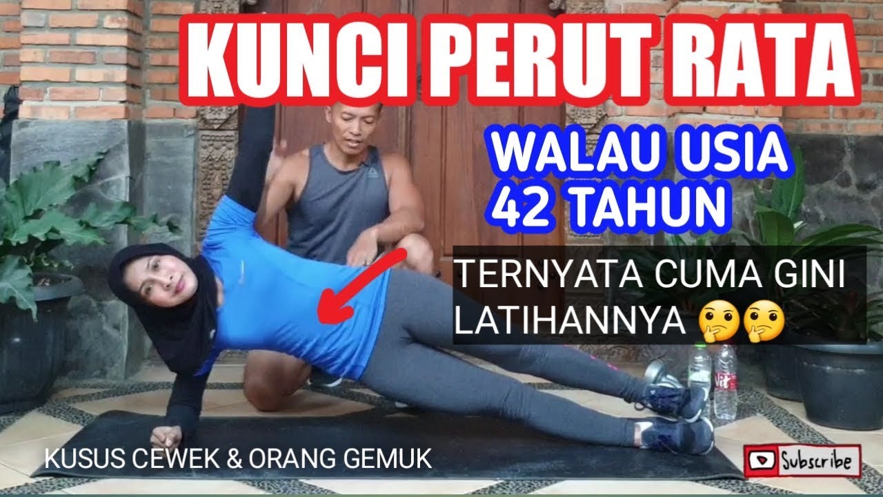 Bakar lemak perut dirumah | bikin perut rata