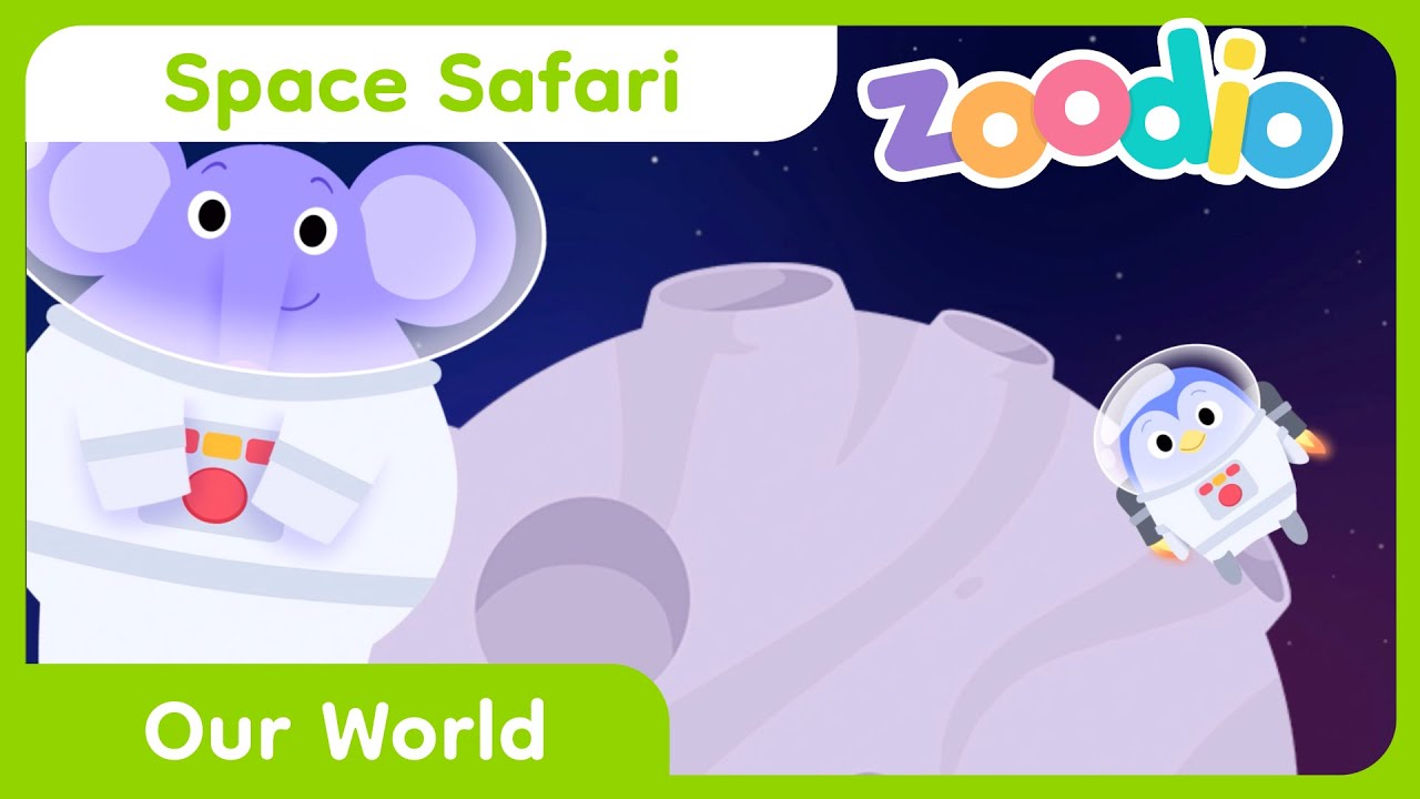 Space Safari | Solar System, Planets and Animal Music for Kids