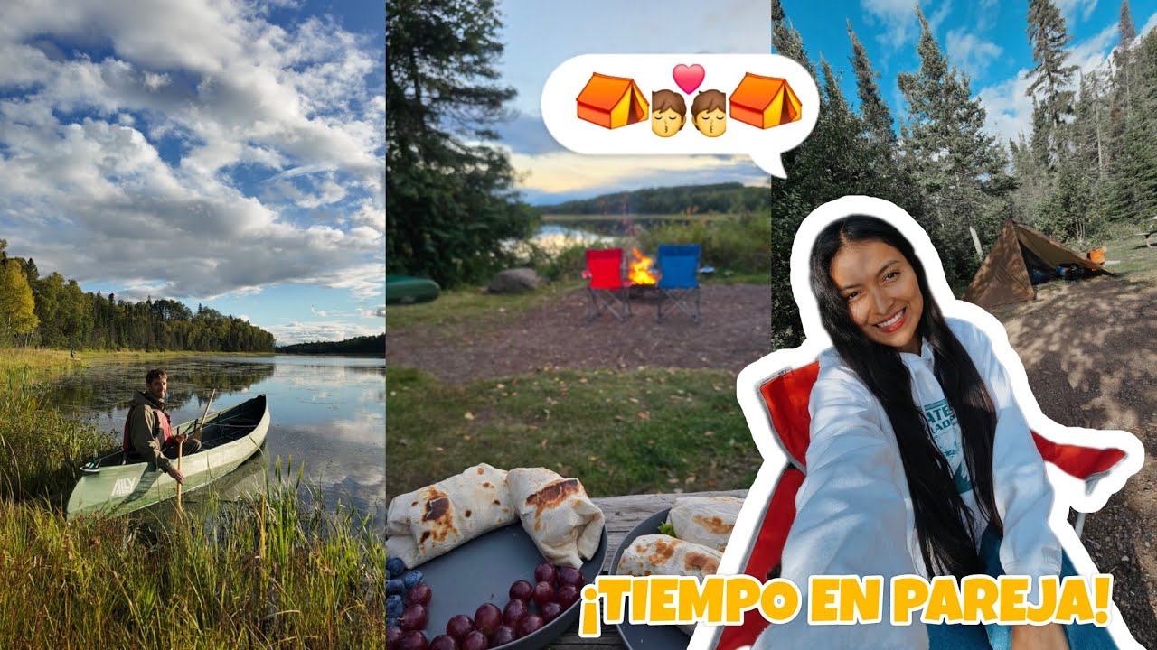 NECESITABAMOS TIEMPO EN PAREJA💏⛺️| Pasamos una noche fria 🥶🍁🍂