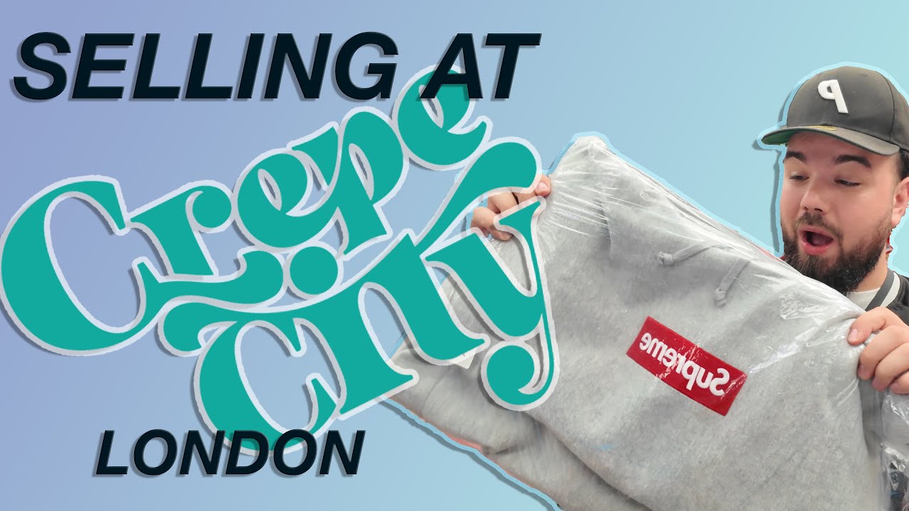 Selling Streetwear at the UK's Biggest Sneaker Event – Crepe City London!