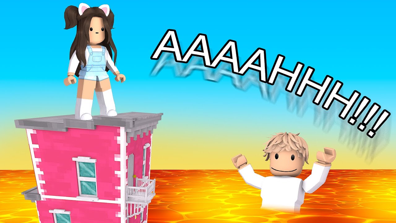 Roblox But, THE LAVA IS RISING..