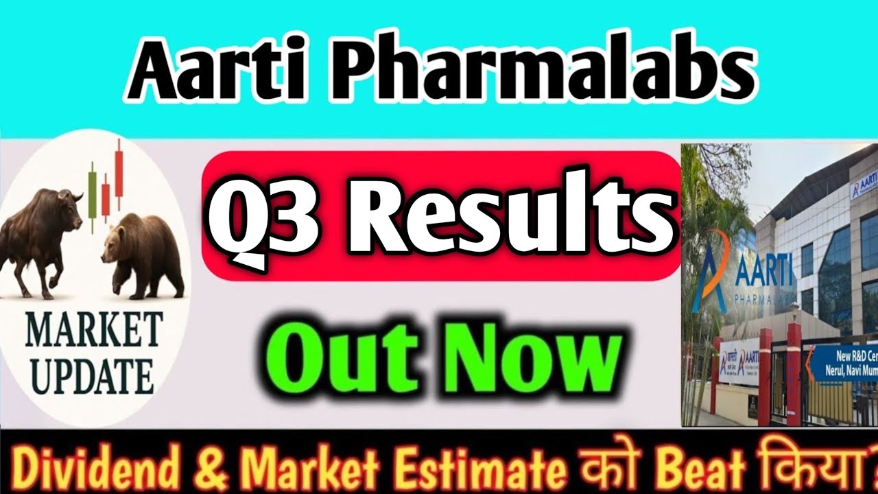 Aarti Pharmalab Q3 results 2026 | Aarti pharma lab Q3 results | Aarti pharmalab share latest news