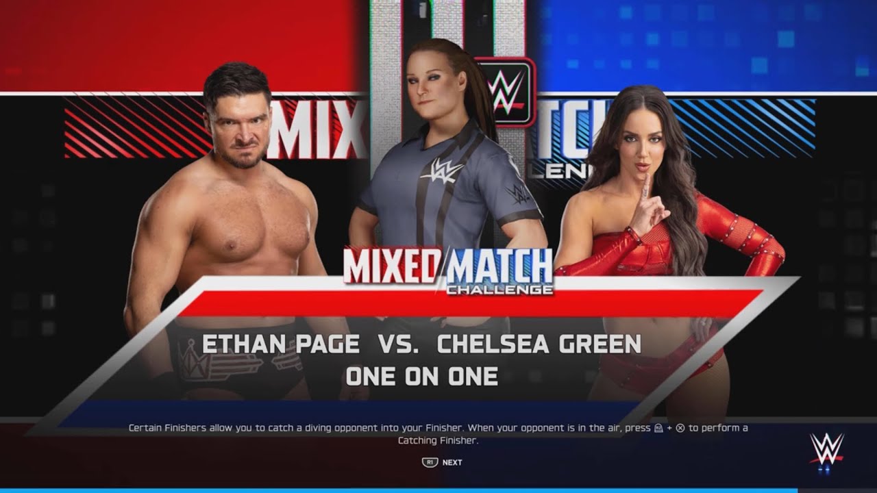 WWE 2K25: Ethan Page vs. Chelsea Green
