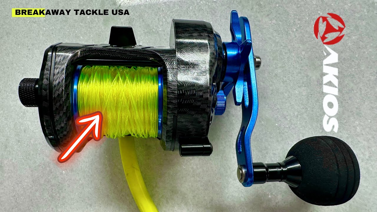 How to load and balance line on a conventional reel.