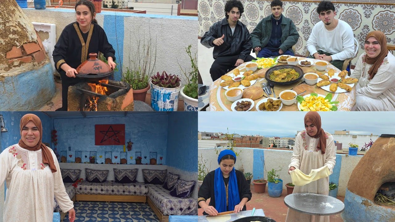 مرحبا بضيف وجدنا ألذ فطور فوق نار الحطب مع فطائر تركيا شوفو الحداكة دعائشة😍