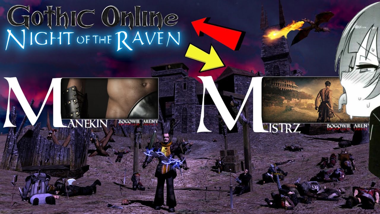 Gothic 2 - Jak walczą najlepsi gracze Gothic Online? ( PORADNIK ) Od Manekina do Mistrza