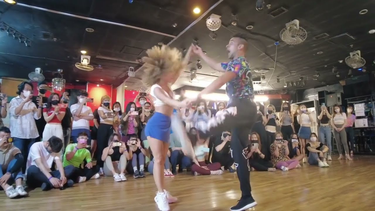 Abdel y Lety korea latin canival bachata class workshop demo / 압델 & 레티 라틴카니발