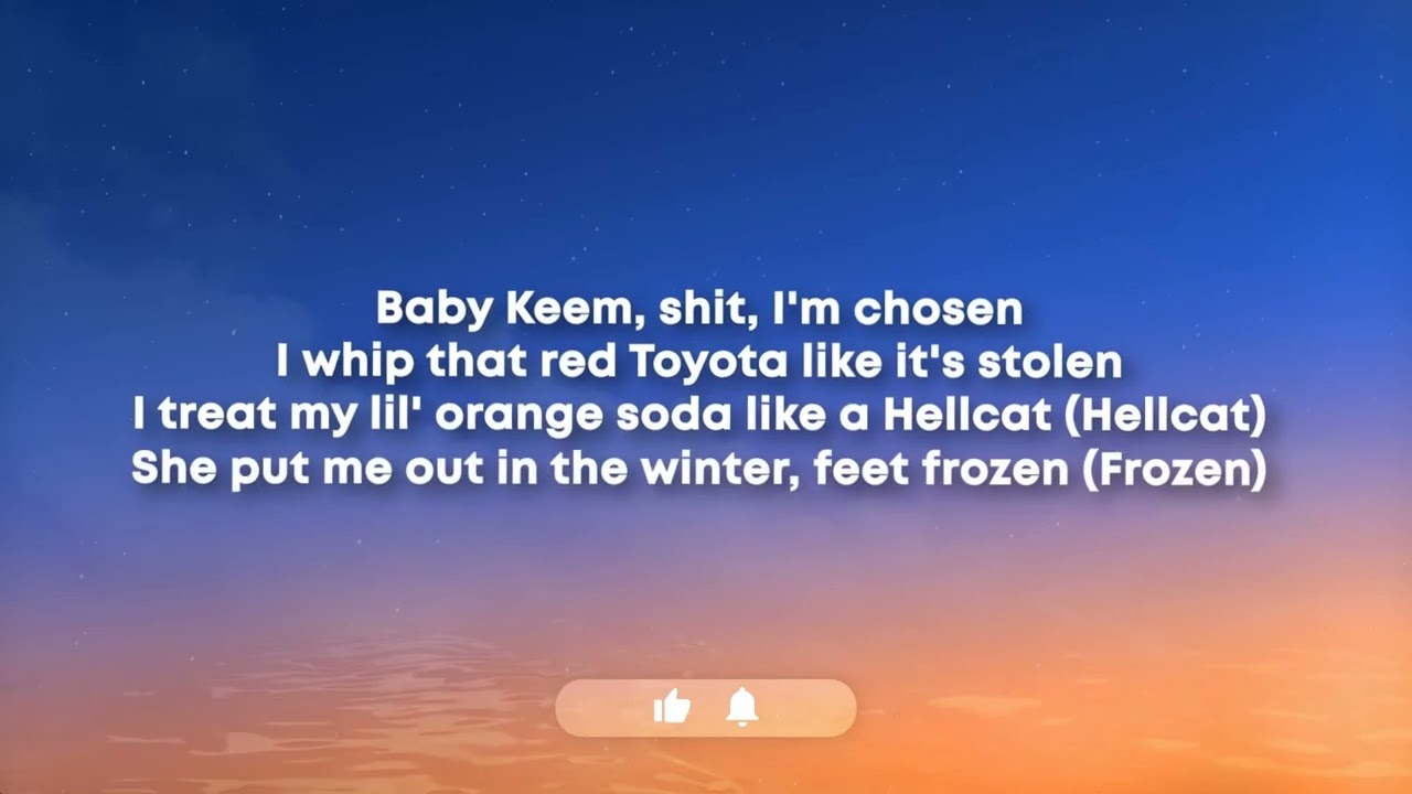 Baby Keem - Honest (sped up//tiktok remix) (Lyrics)