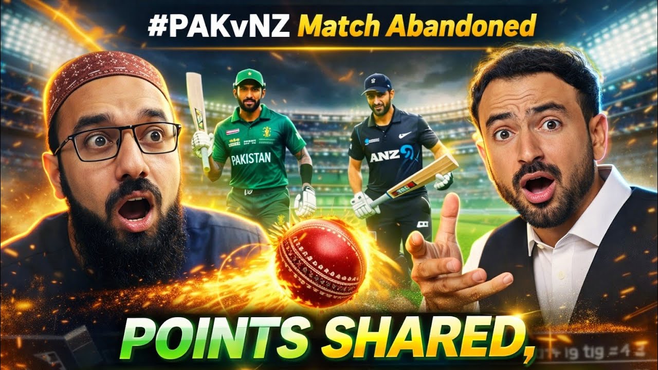 #PAKvNZ Match Abandoned due to rain | #t20worldcup2026 
