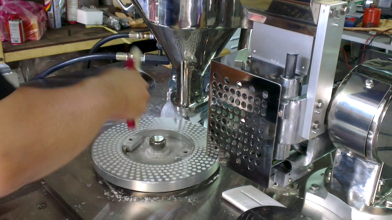 膠囊充填機操作過程