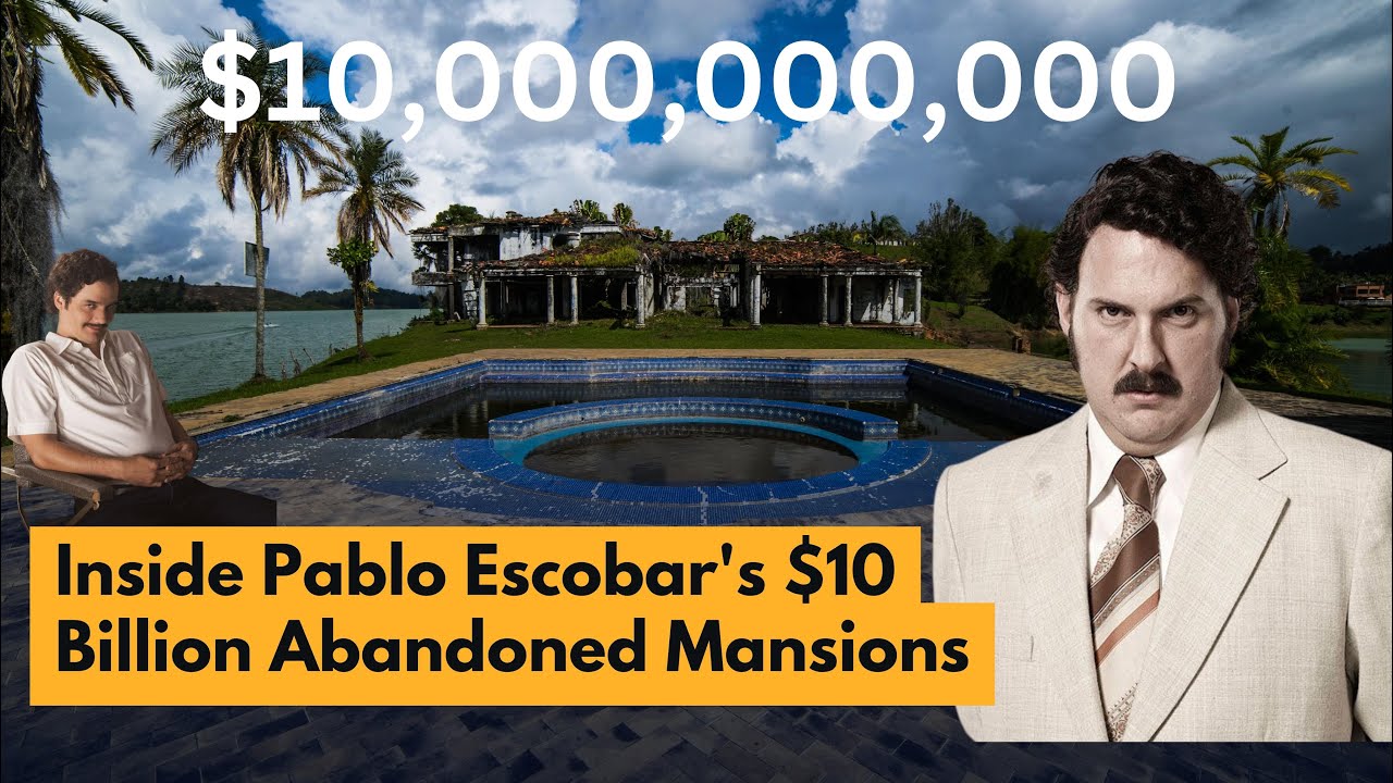 Crime BOSS Pablo Escobar's Abandoned Mansions [ Luxury Tips ]