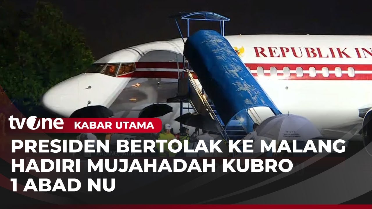 Bertolak ke Jawa Timur, Presiden Prabowo Hadiri Mujahadah Kubro NU Besok | Kabar Utama